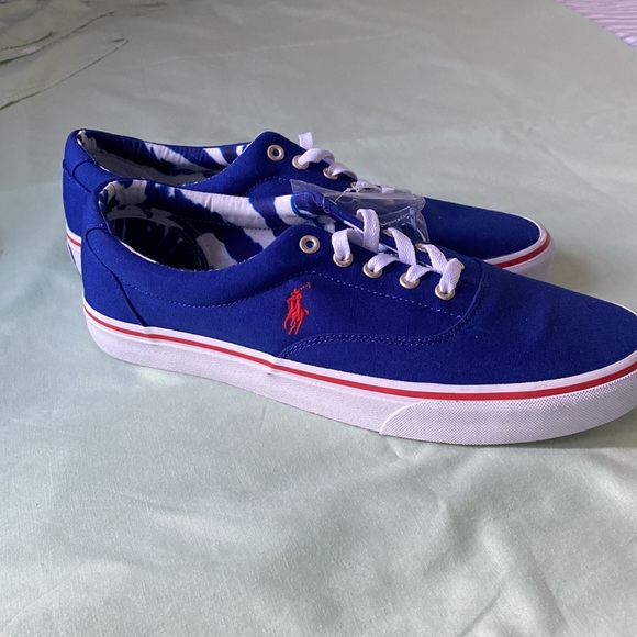 TODAY ONLY Polo Ralph Lauren 12 men canvas sneakers - Picture 2 of 9